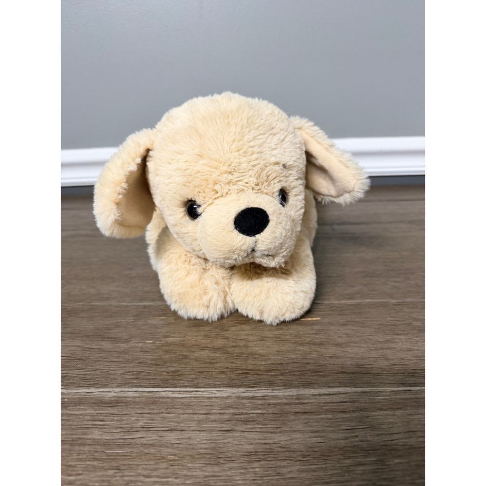 Hugs & Cuddles Yellow Lab Puppy Plush Stuffed Animal Golden Retriever Dog 12"